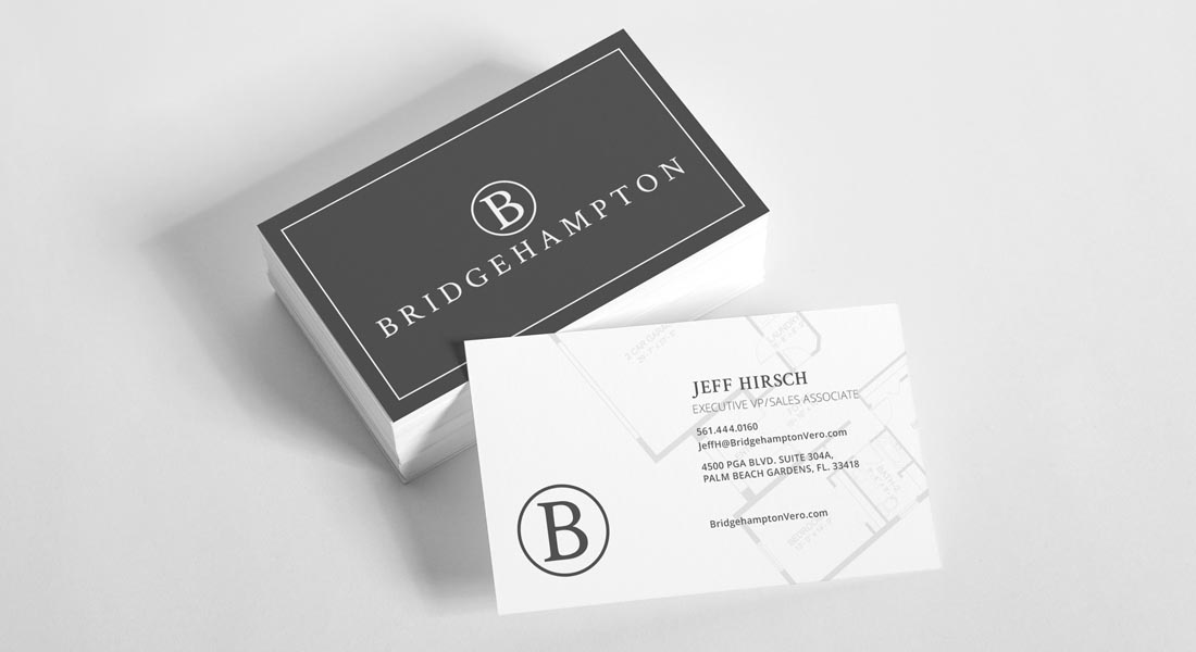 Business Card Design Bridgehampton