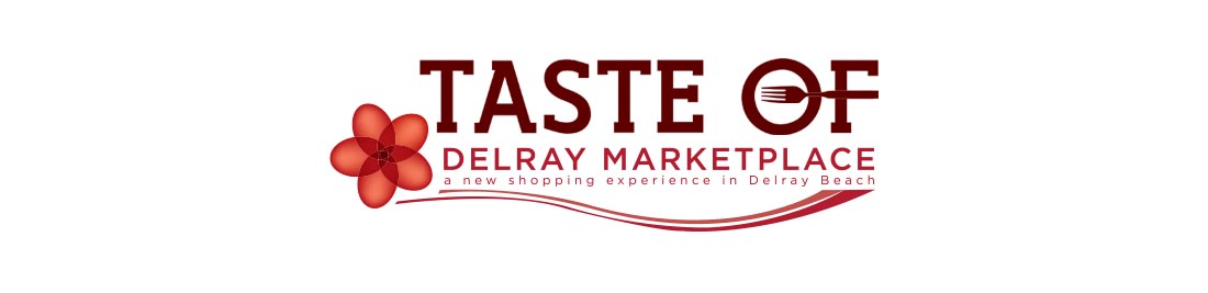 Event Logo Design Taste of-Delray Marketplace